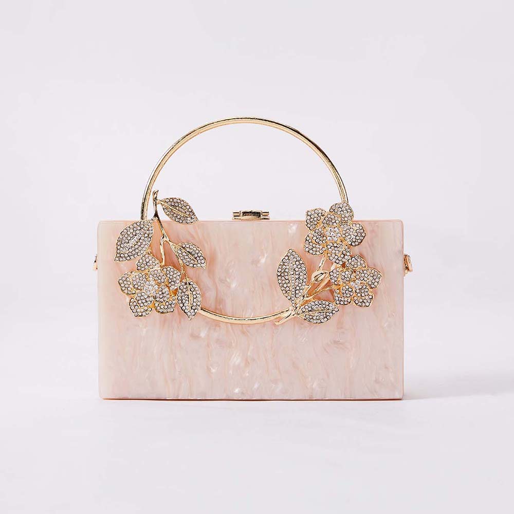 Luxury Bags News - New Women’s Acrylic Evening Bag Pearlescent