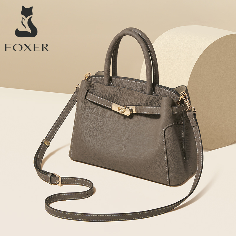 Luxury Bags For Kids - FOXER Genuine Leather Women's Handbag Luxury