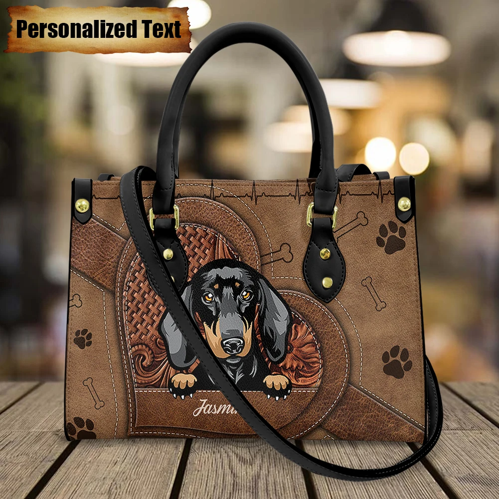Luxury Bags Names - Leather Shoulder Bags for Woman Personalized