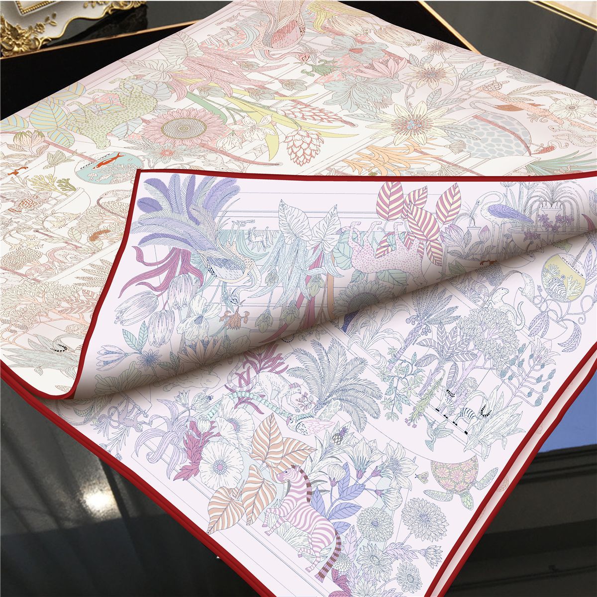 Luxury Bags Designer - AB Faced Designer Luxury Twill Silk