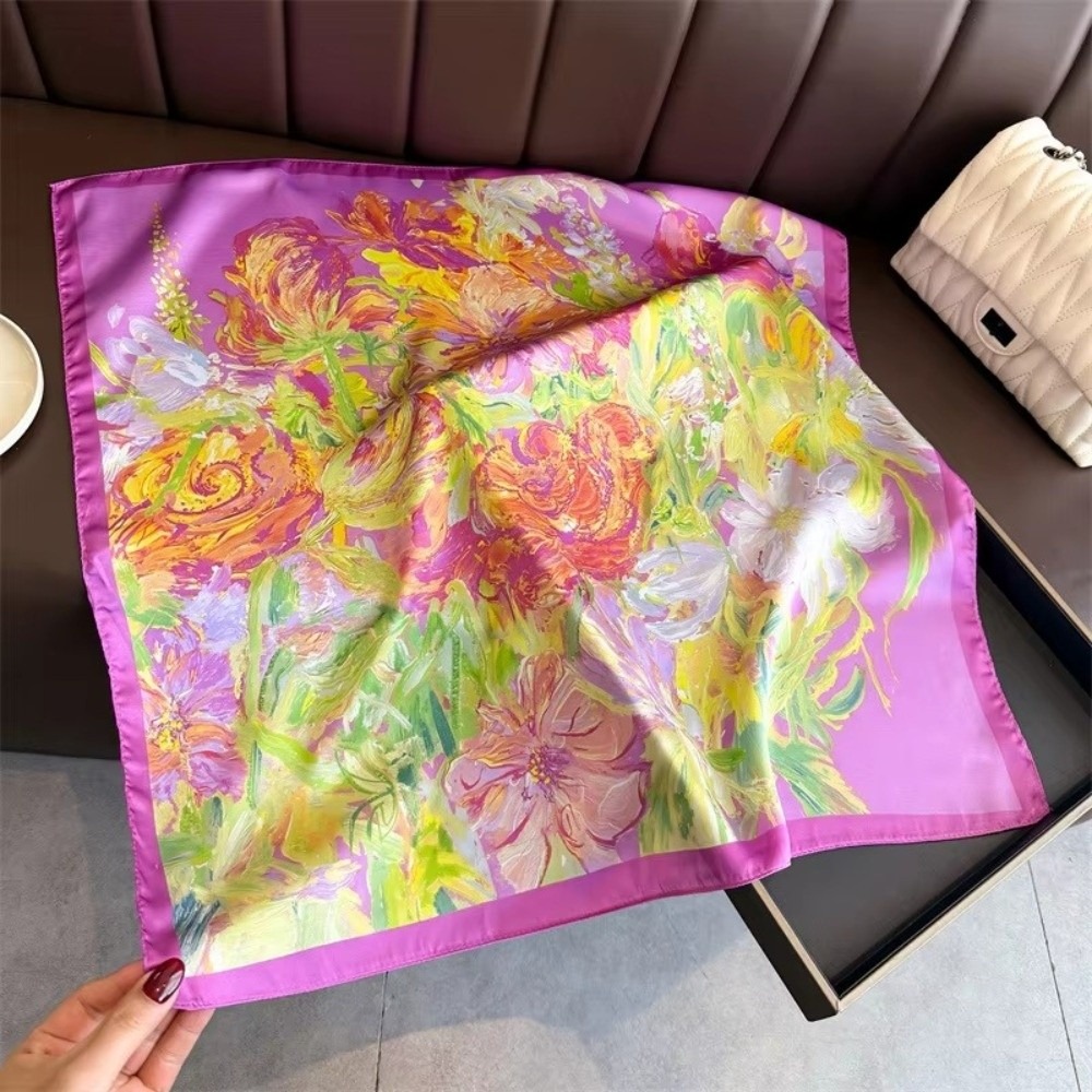 Luxury Bags Designer - Fashion 70cm Luxury Square Silk Scarf