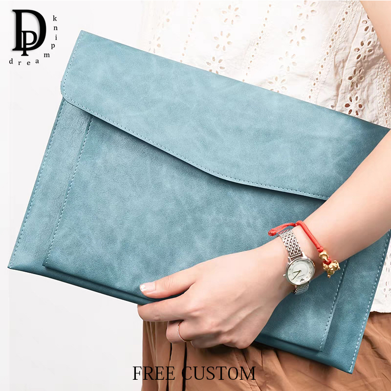 Luxury Bags Names - Custom Letters Leather A4 Document Bag