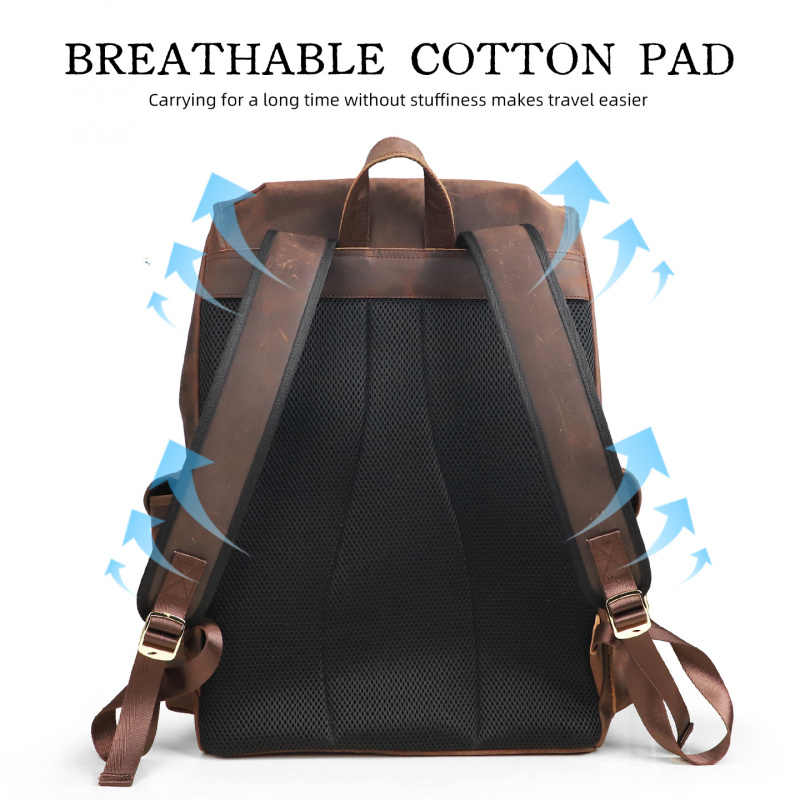 New Arrivals Leather Backpack  - Luxury Bags For Men recension och pris