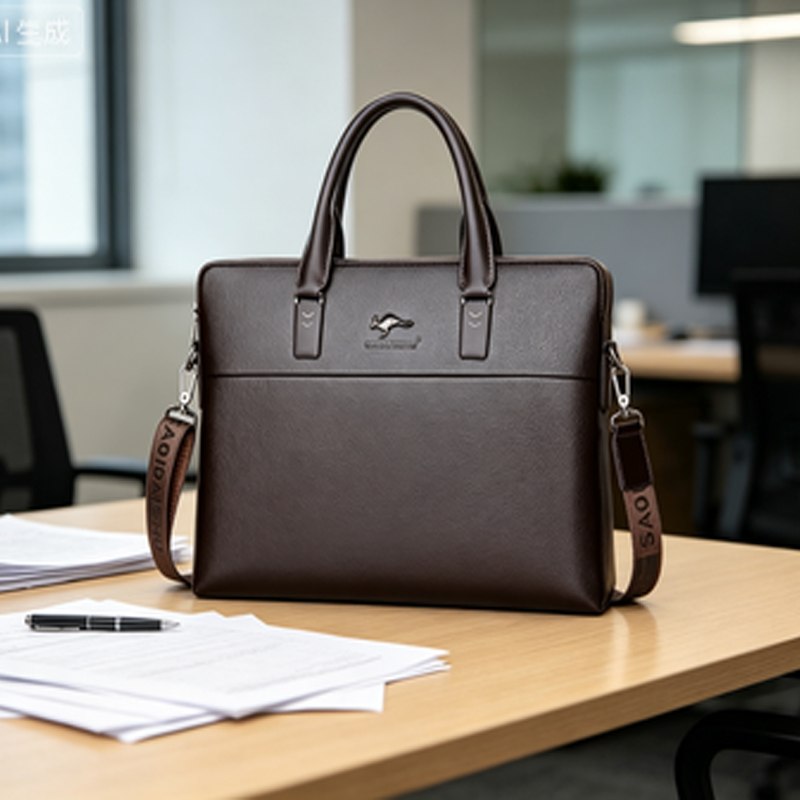 Men Leather Shoulder Bag Busin - Luxury Bags For Men recension och pris