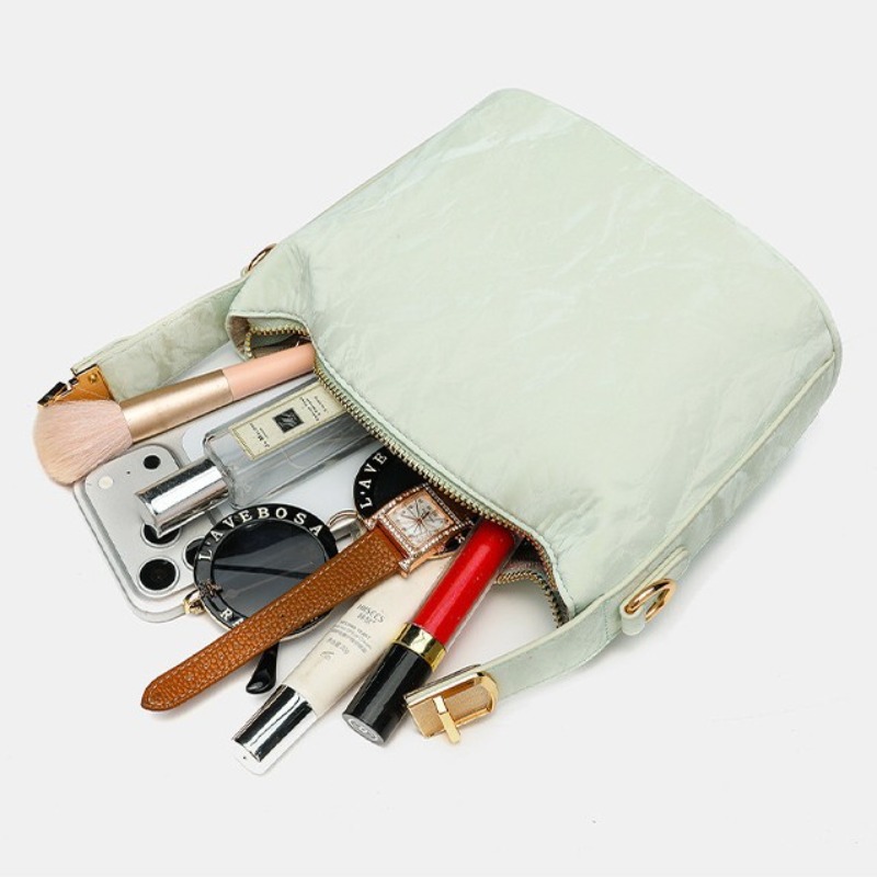 Women's Pink Patent Leather Mi - Top Handle Patent Bag recension och pris