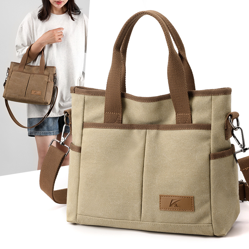 New Casual Canvas Bag Large Ca - Luxury Bags Korea recension och pris