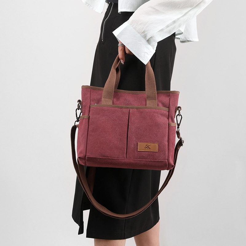 New Casual Canvas Bag Large Ca - Luxury Bags Korea recension och pris