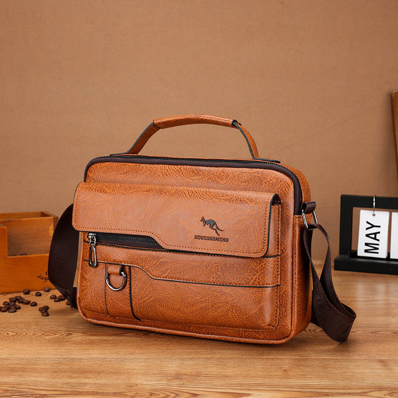 Luxury Kangaroo Brand Messenge - Luxury Bags For Men recension och pris
