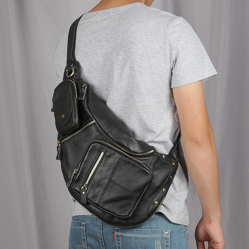 2026 New  Large-capacity Leath - Half Moon Bag Suede recension och pris