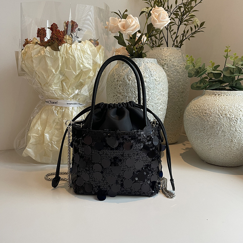 Light Luxury Sequins Bucket Ha - Luxury Bags News recension och pris