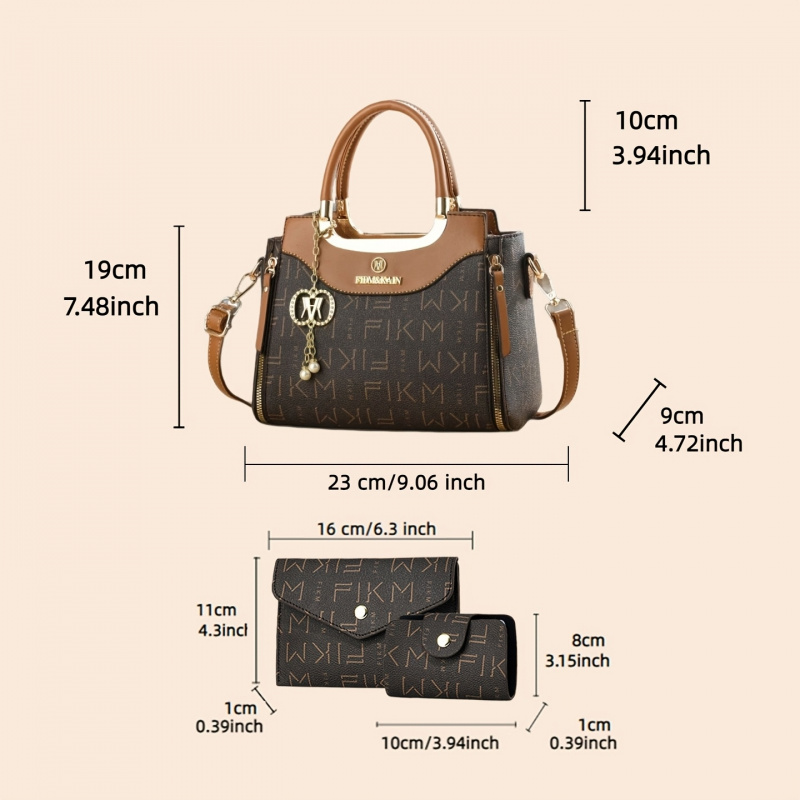 3-piece set of light luxury hi - Luxury Bags For Women recension och pris
