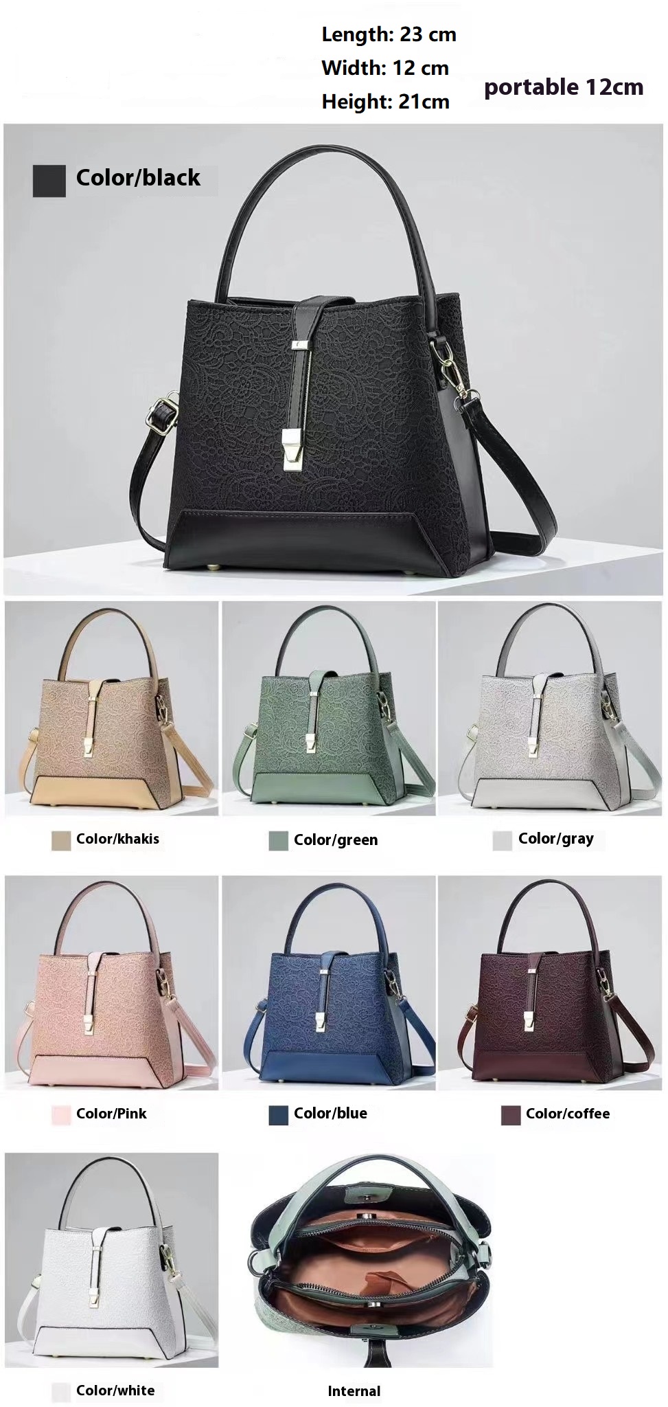 New Luxury Tote Bag Leather Cl - Luxury Bags Supplier recension och pris