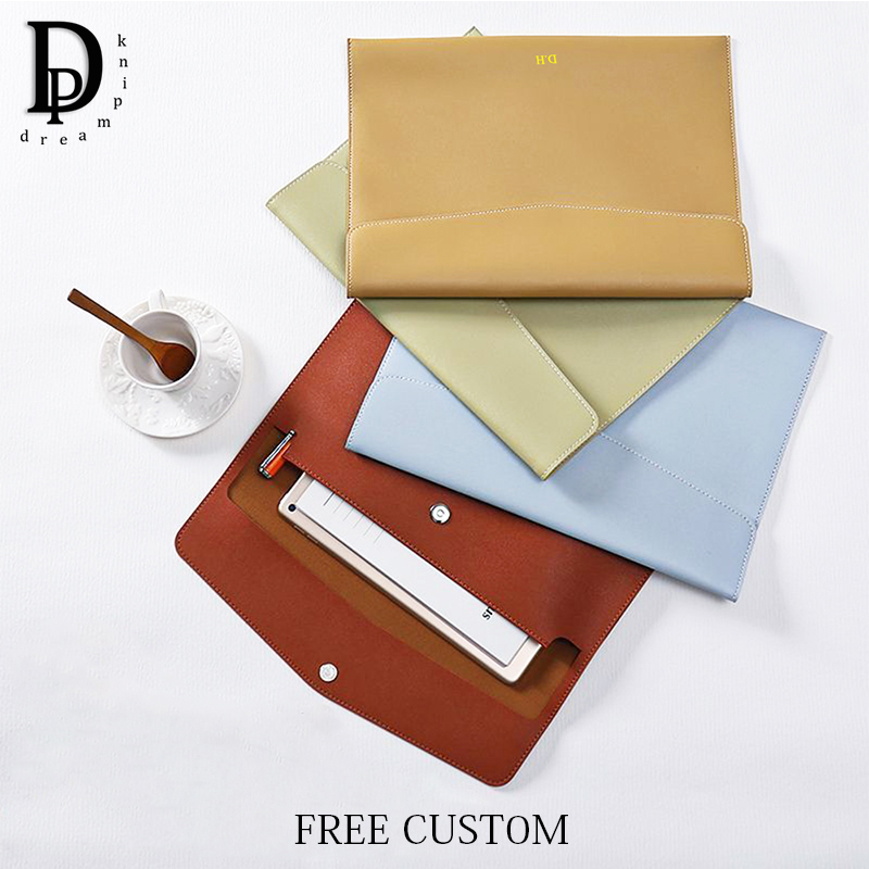PU Leather Custom Initials A4  - Luxury Bags Names recension och pris