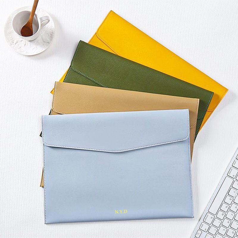PU Leather Custom Initials A4  - Luxury Bags Names recension och pris