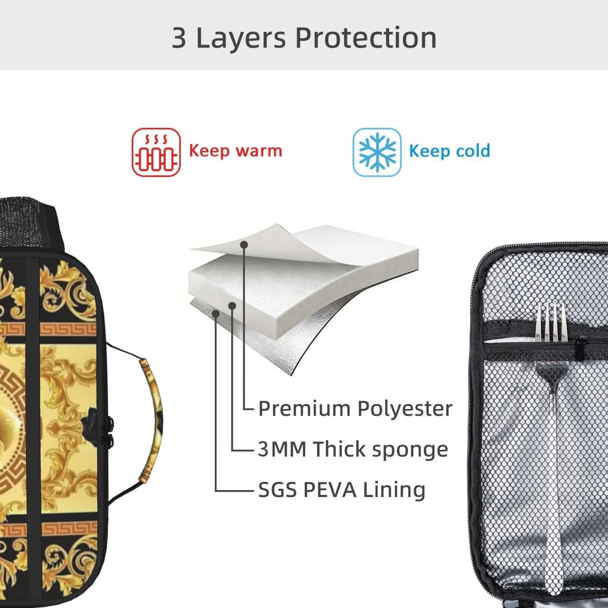 Luxury European Floral Pattern - Luxury Bags For Kids recension och pris