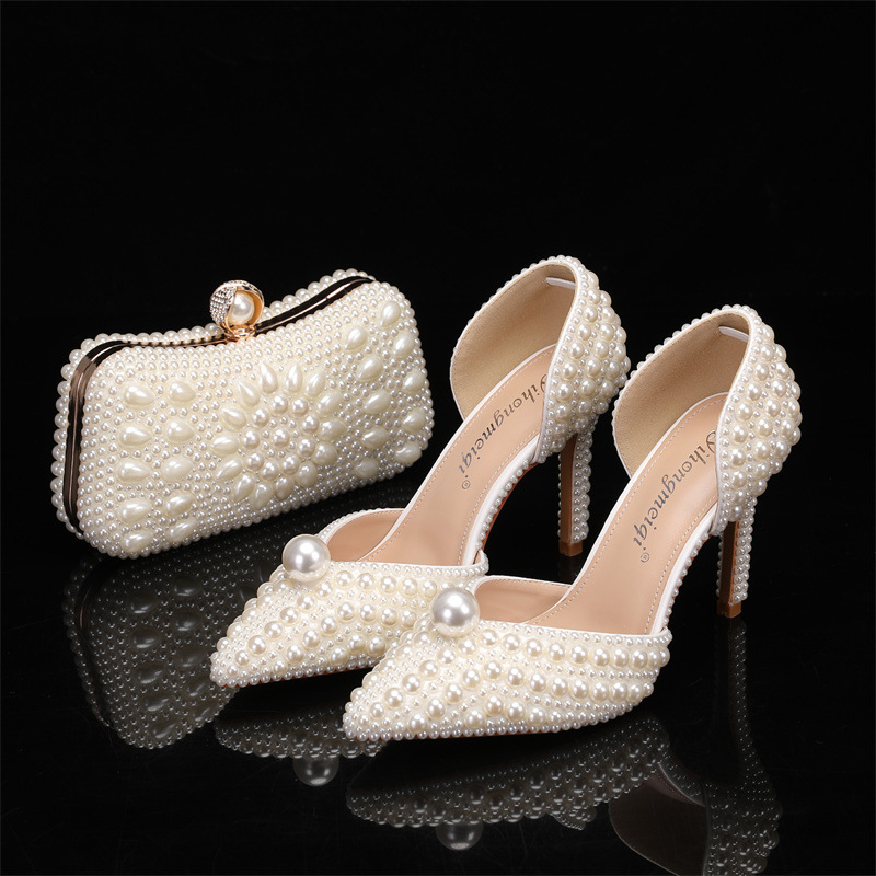 Bag and Shoe Set for Women Pea - Luxury Bags Designer recension och pris