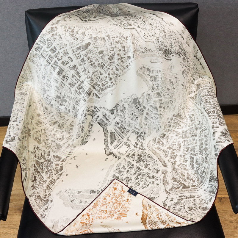 18MM Silk Scarf Women Double s - Luxury Bags Designer recension och pris