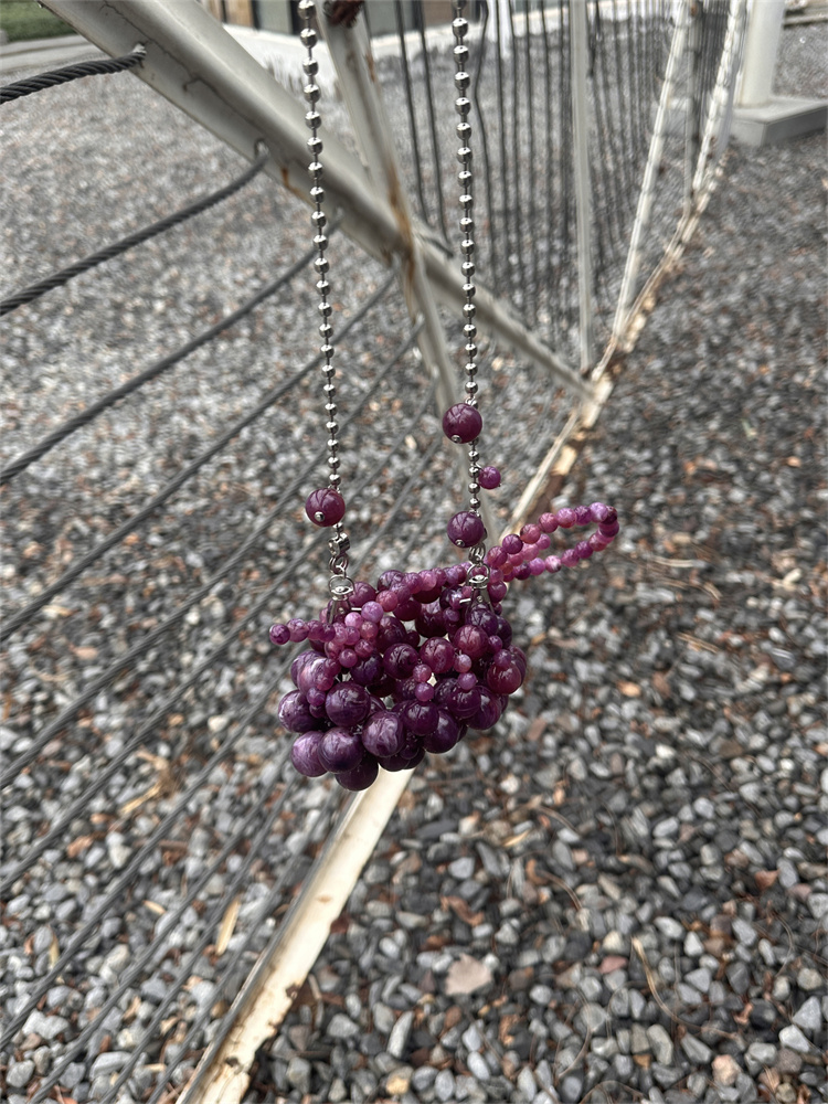 Girls Mini Purple Beaded  Clut - Luxury Bags For Kids recension och pris