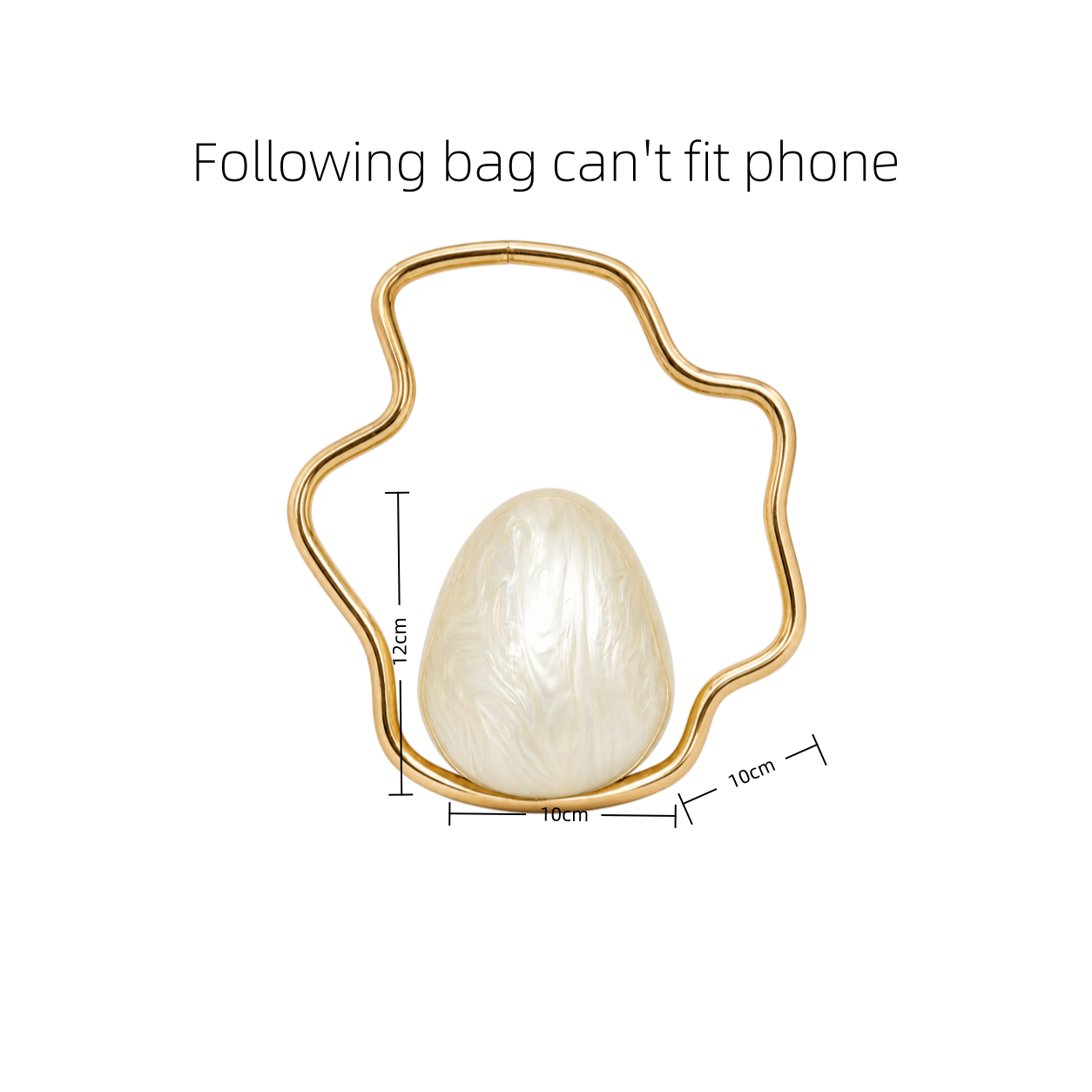 Women mini Acrylic Egg Bag Cut - Luxury Bags Supplier recension och pris