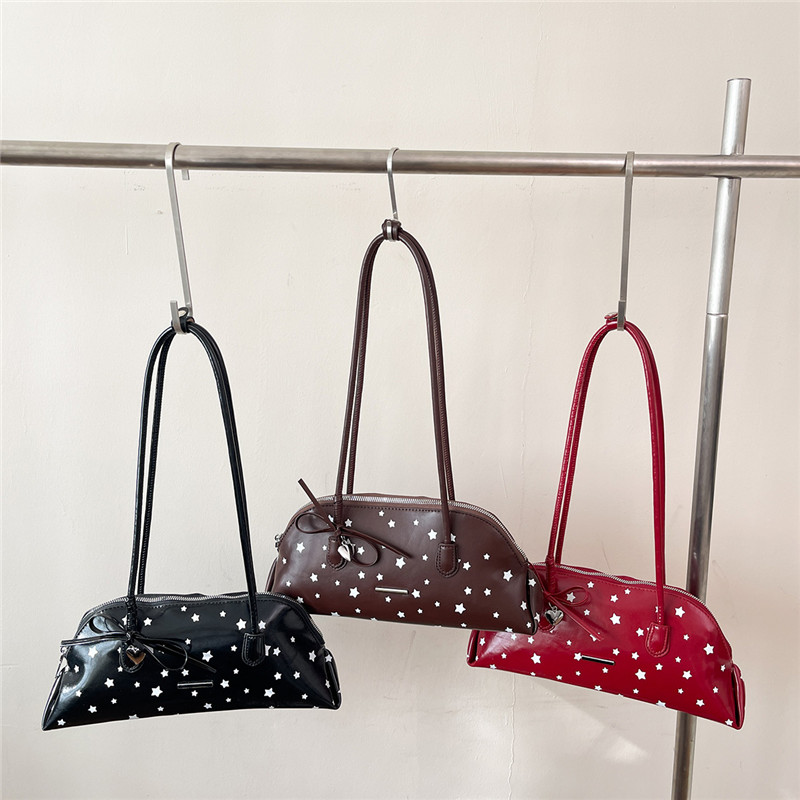 New PU Stars Bow Zipper Sweet  - Luxury Bags That Are Affordable recension och pris