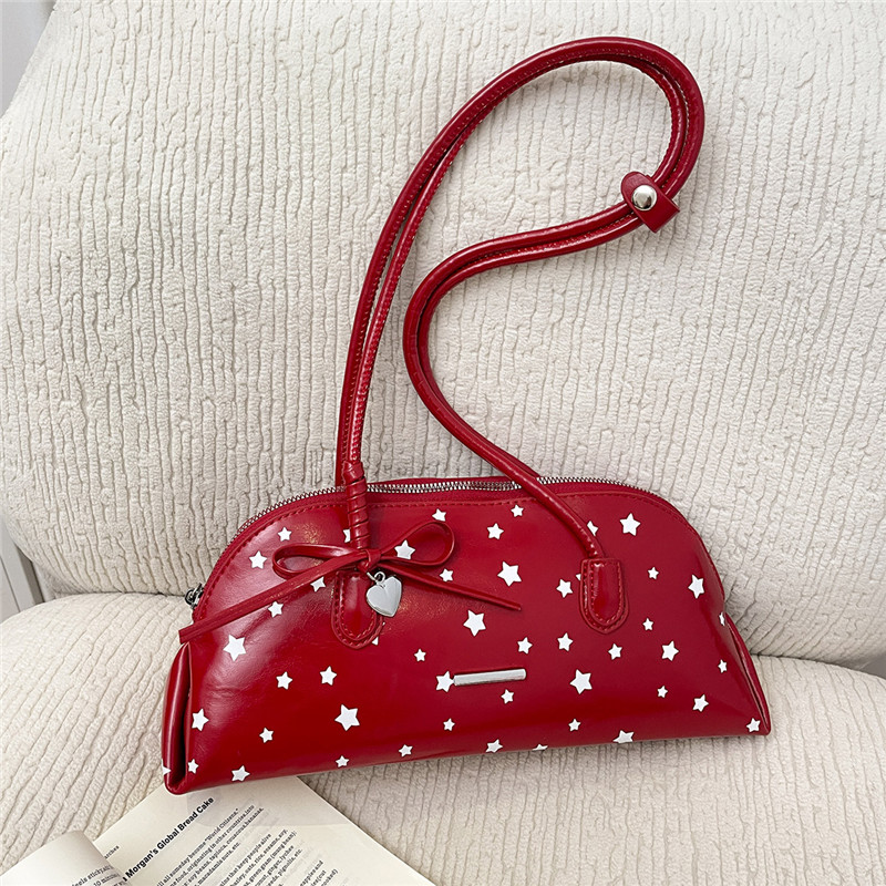 New PU Stars Bow Zipper Sweet  - Luxury Bags That Are Affordable recension och pris
