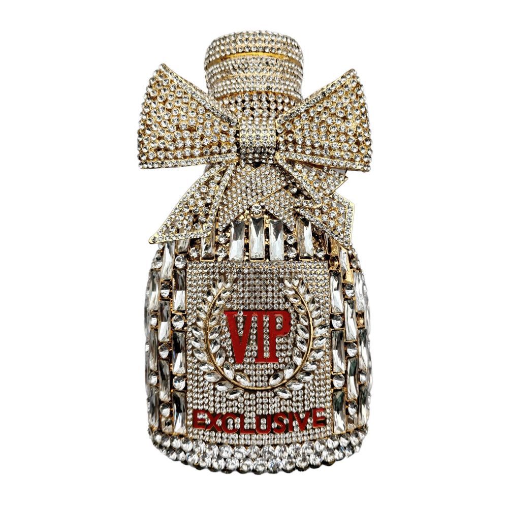 Champagne Bottle Bow Champagne - Luxury Bags That Are Affordable recension och pris