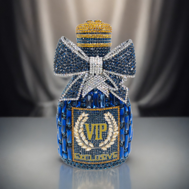 Champagne Bottle Bow Champagne - Luxury Bags That Are Affordable recension och pris