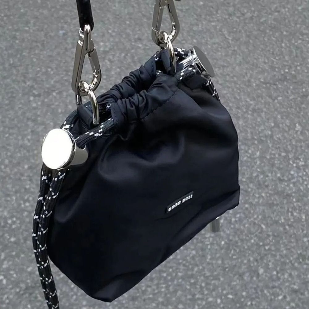 Cool Korean Style Black Drawst - Luxury Bags Korea recension och pris