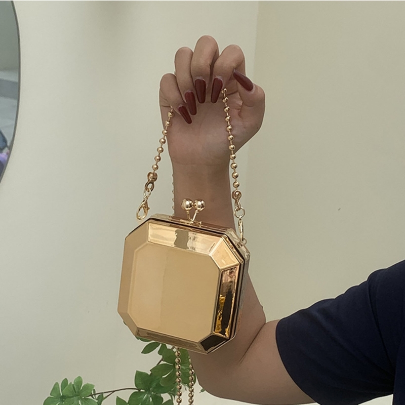 Mini Luxury Gold Party Evening - Luxury Bags For Women recension och pris
