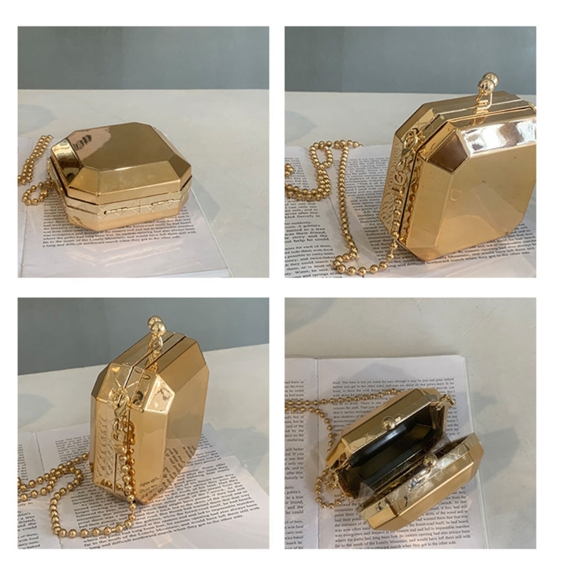 Mini Luxury Gold Party Evening - Luxury Bags For Women recension och pris