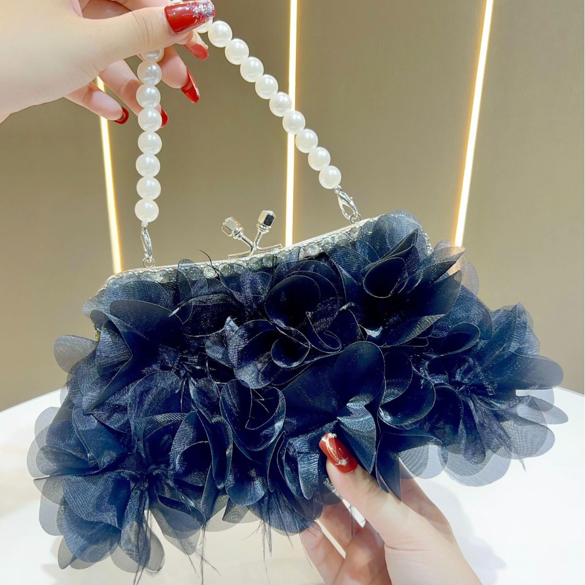 2025 New Luxury 3D Flower Tass - Luxury Bags News recension och pris