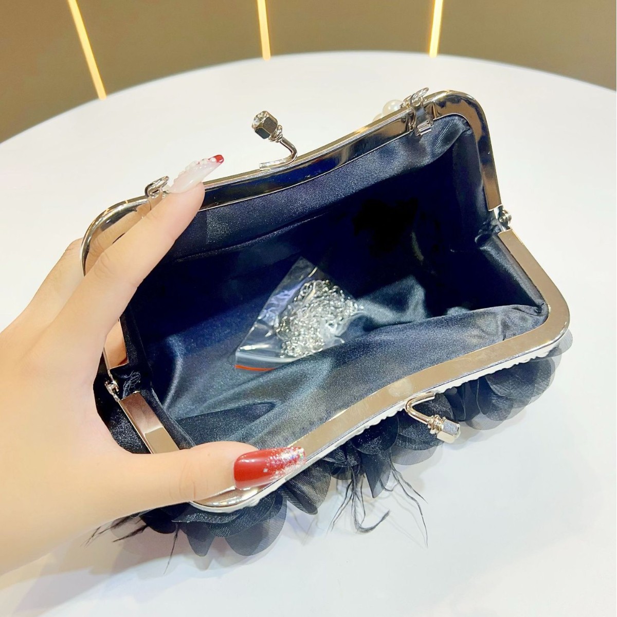 2025 New Luxury 3D Flower Tass - Luxury Bags News recension och pris