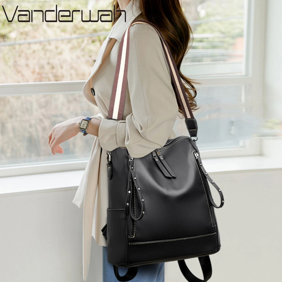 Brand Luxury Backpacks Soft Le - Luxury Bags Supplier recension och pris