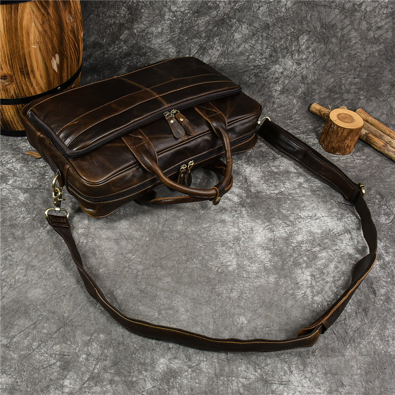 Luxury Genuine Leather Handbag - Luxury Bags For Men recension och pris