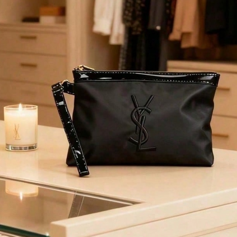 YSL Classic Cosmetic Bag For W - Women Luxury Bags Ysl recension och pris