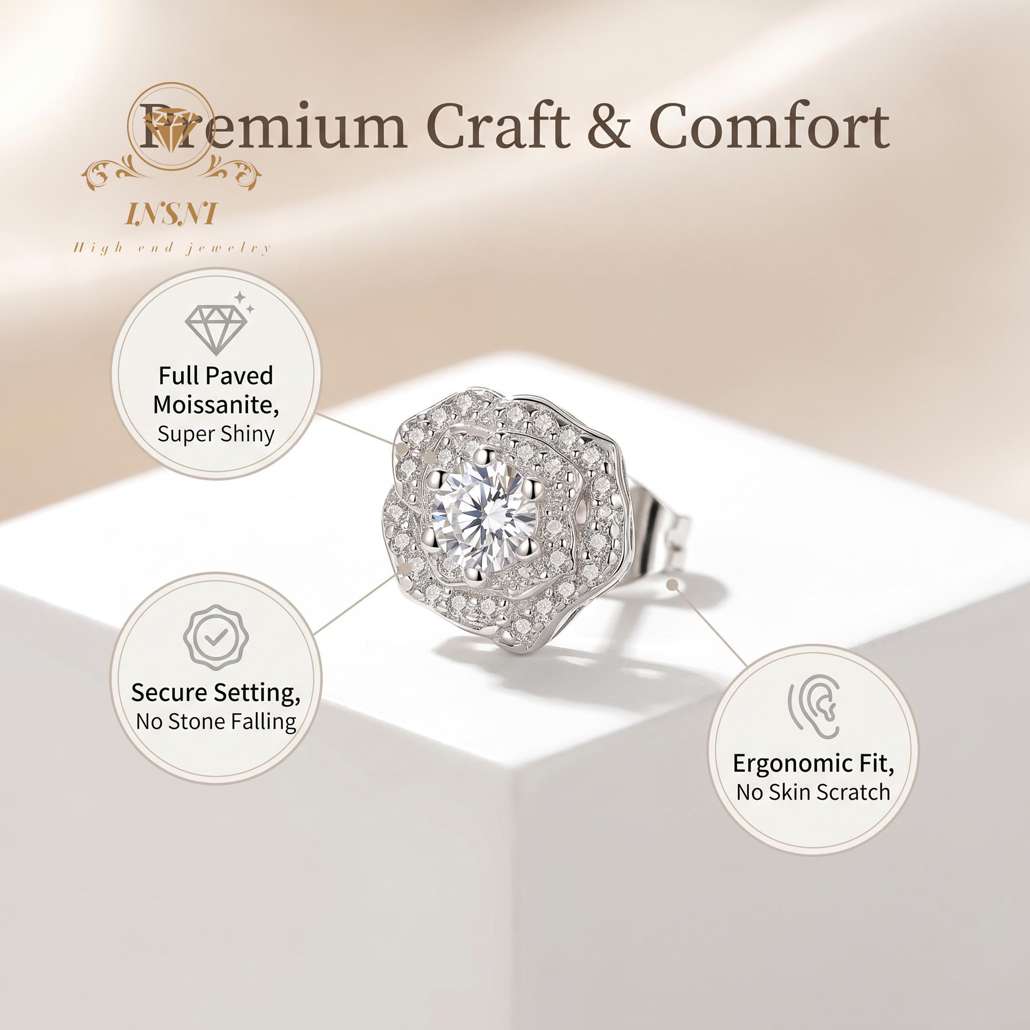 Square Bag 1 Carat Moissanite  - Luxury Bags That Are Affordable recension och pris