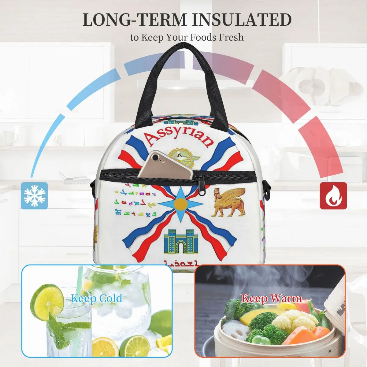 Luxury Assyrian Suryoyo Flag I - Luxury Bags For Kids recension och pris