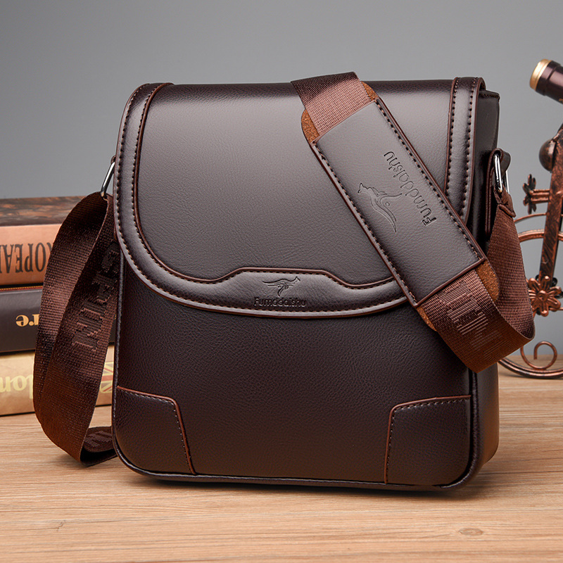 Luxury Brand Men Leather Shoul - Luxury Bags For Men recension och pris