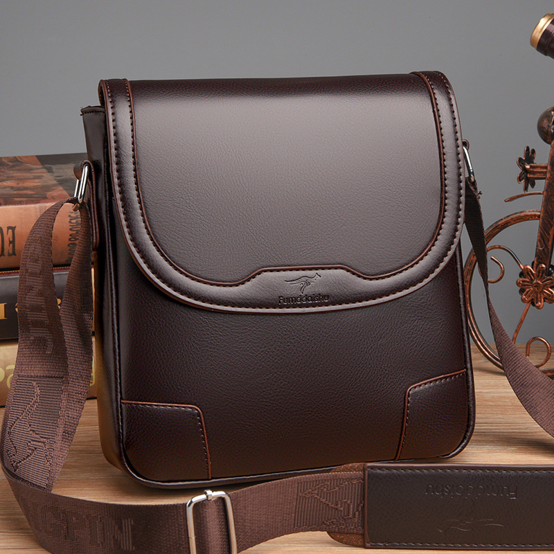 Luxury Brand Men Leather Shoul - Luxury Bags For Men recension och pris