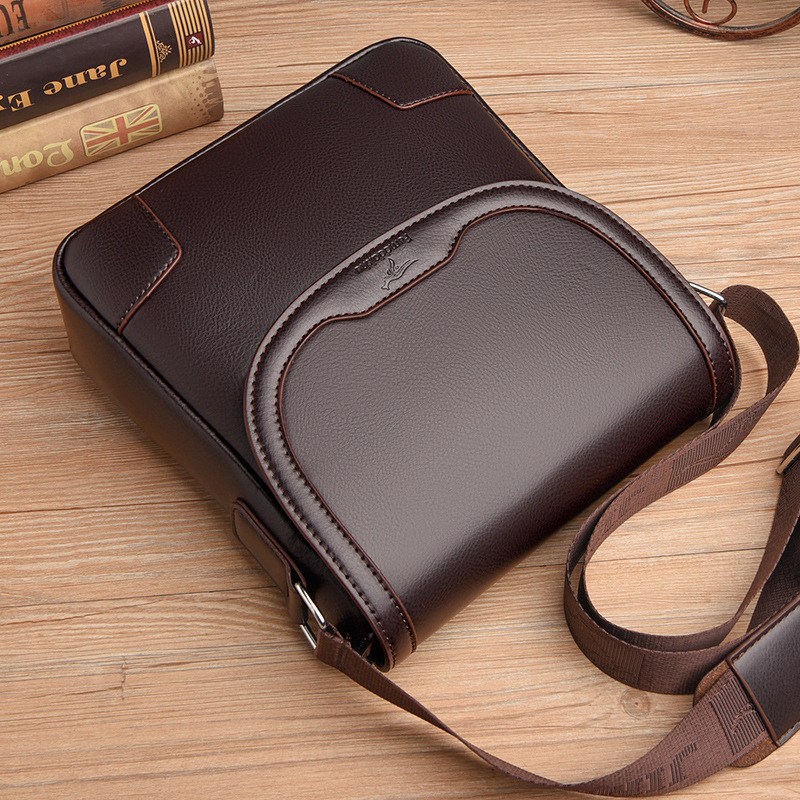 Luxury Brand Men Leather Shoul - Luxury Bags For Men recension och pris