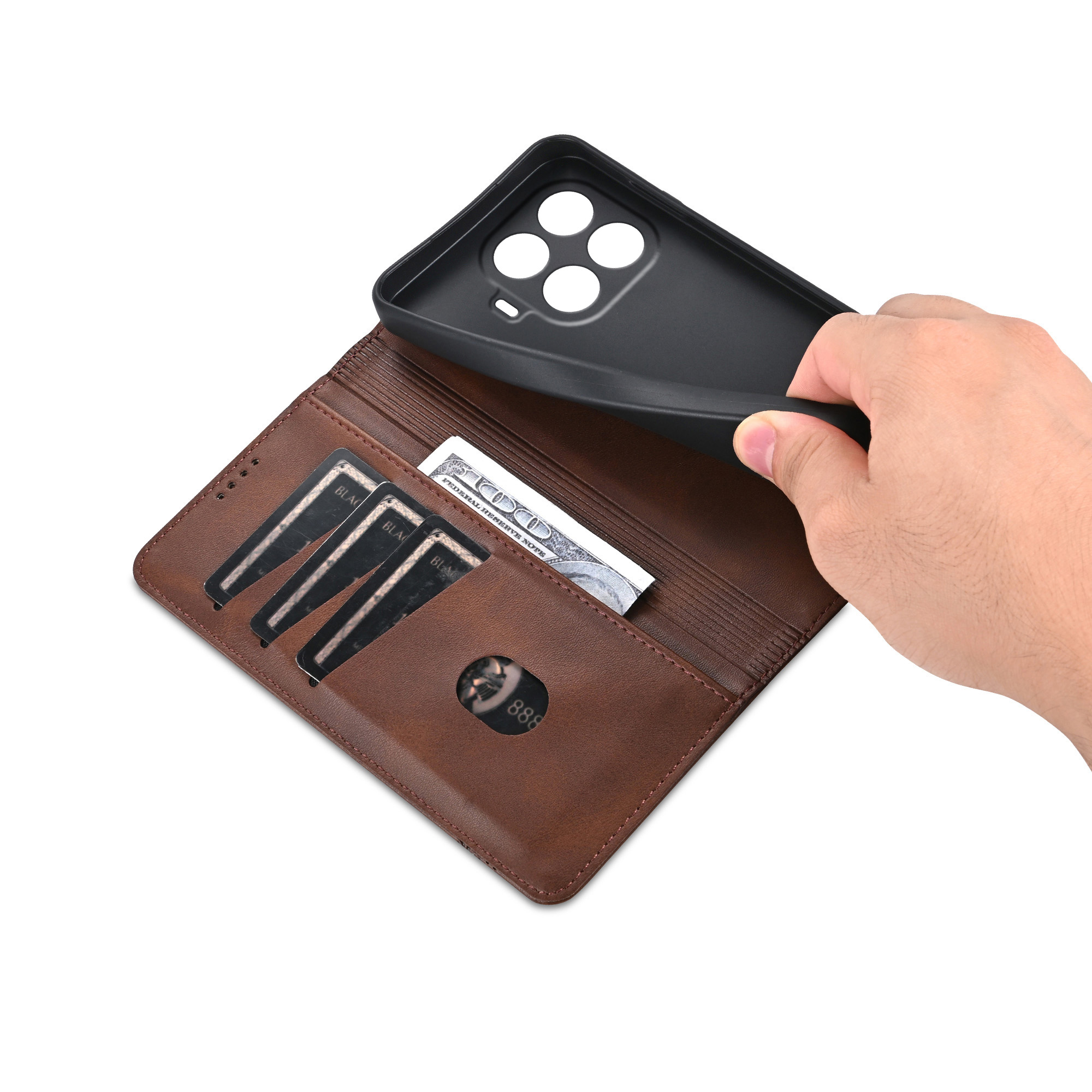 Business Flip Leather Phone Ca - Luxury Bags Leather recension och pris