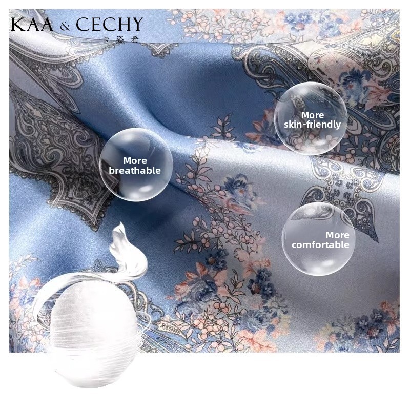 Baroque Floral 100% Mulberry S - Luxury Bags Supplier recension och pris