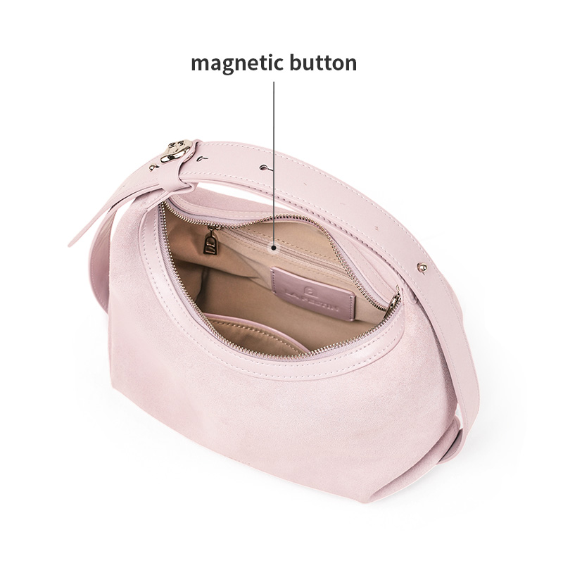 LA FESTIN Original Handbag Wom - Half Moon Bag Suede recension och pris