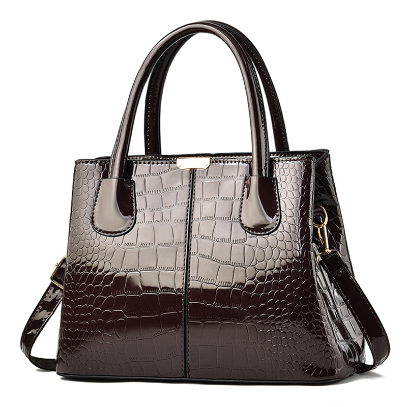 Vintage Top-Handle Shoulder Ba - Top Handle Patent Bag recension och pris