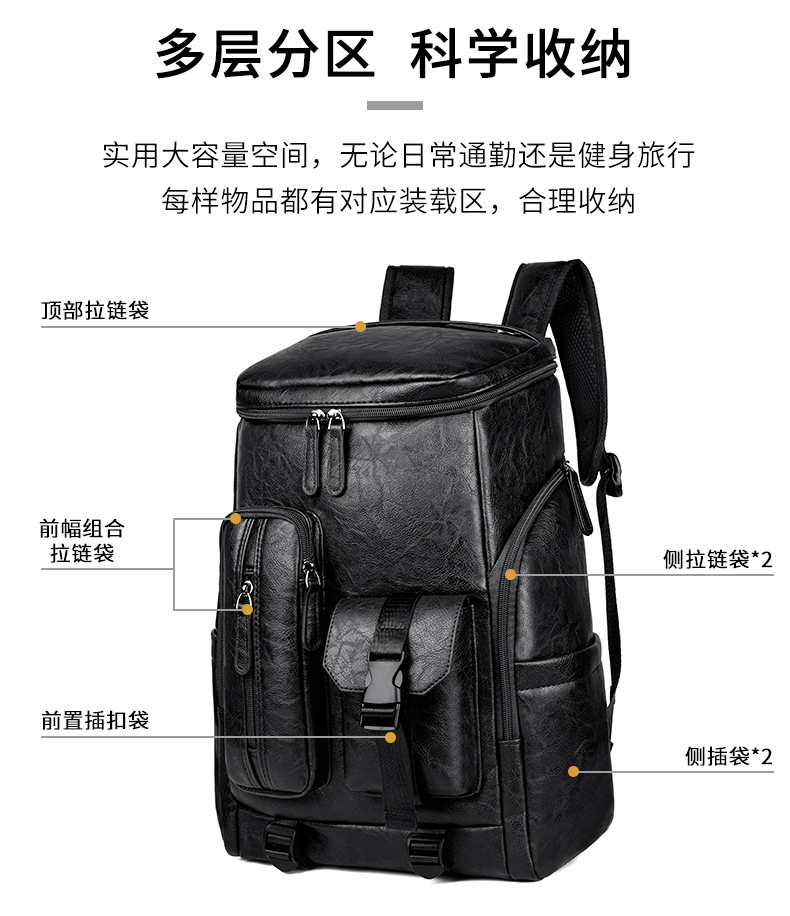 Fashion Retro Backpacks Luxury - Luxury Bags For Men recension och pris
