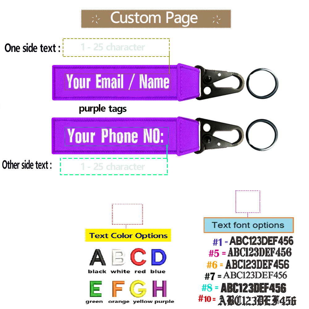 Personalized Keychain, Customi - Luxury Bags Names recension och pris