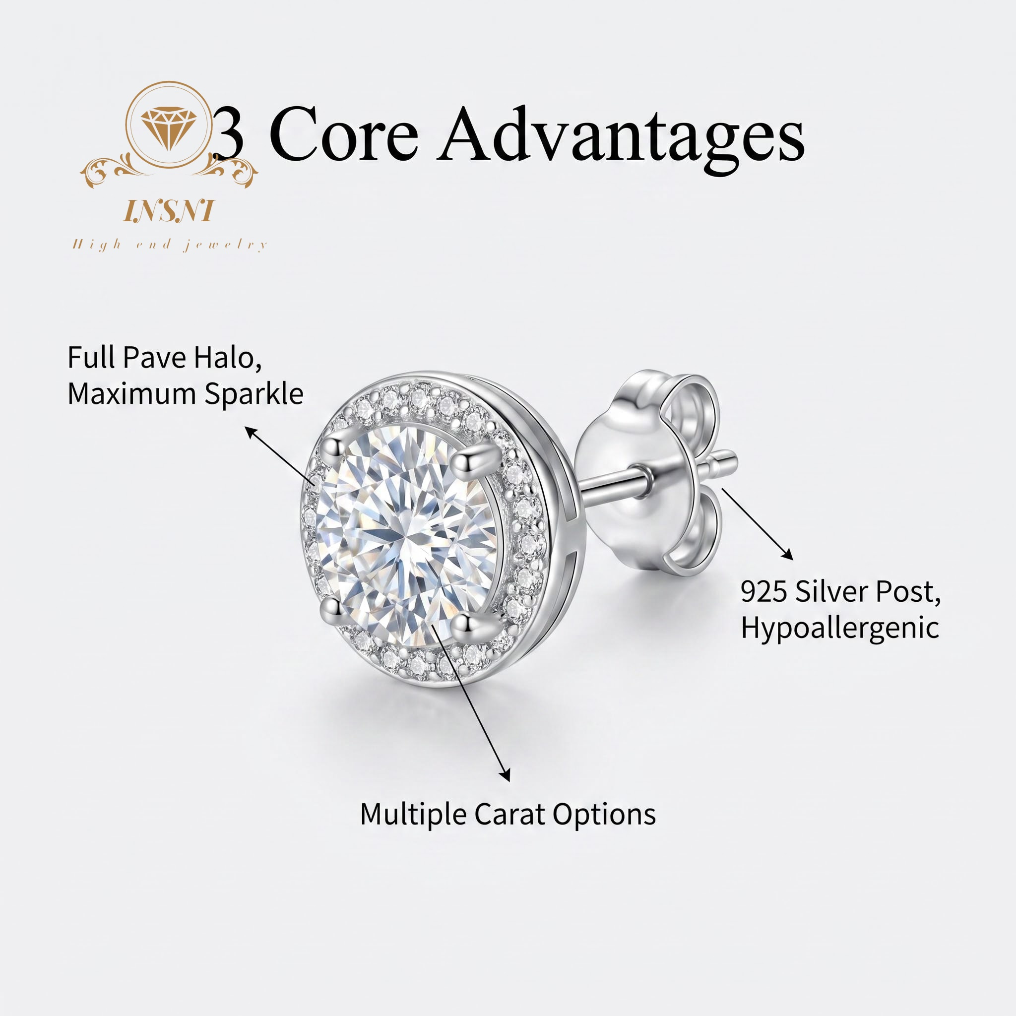 D-color Moissanite Sterling Si - Luxury Bags That Are Affordable recension och pris