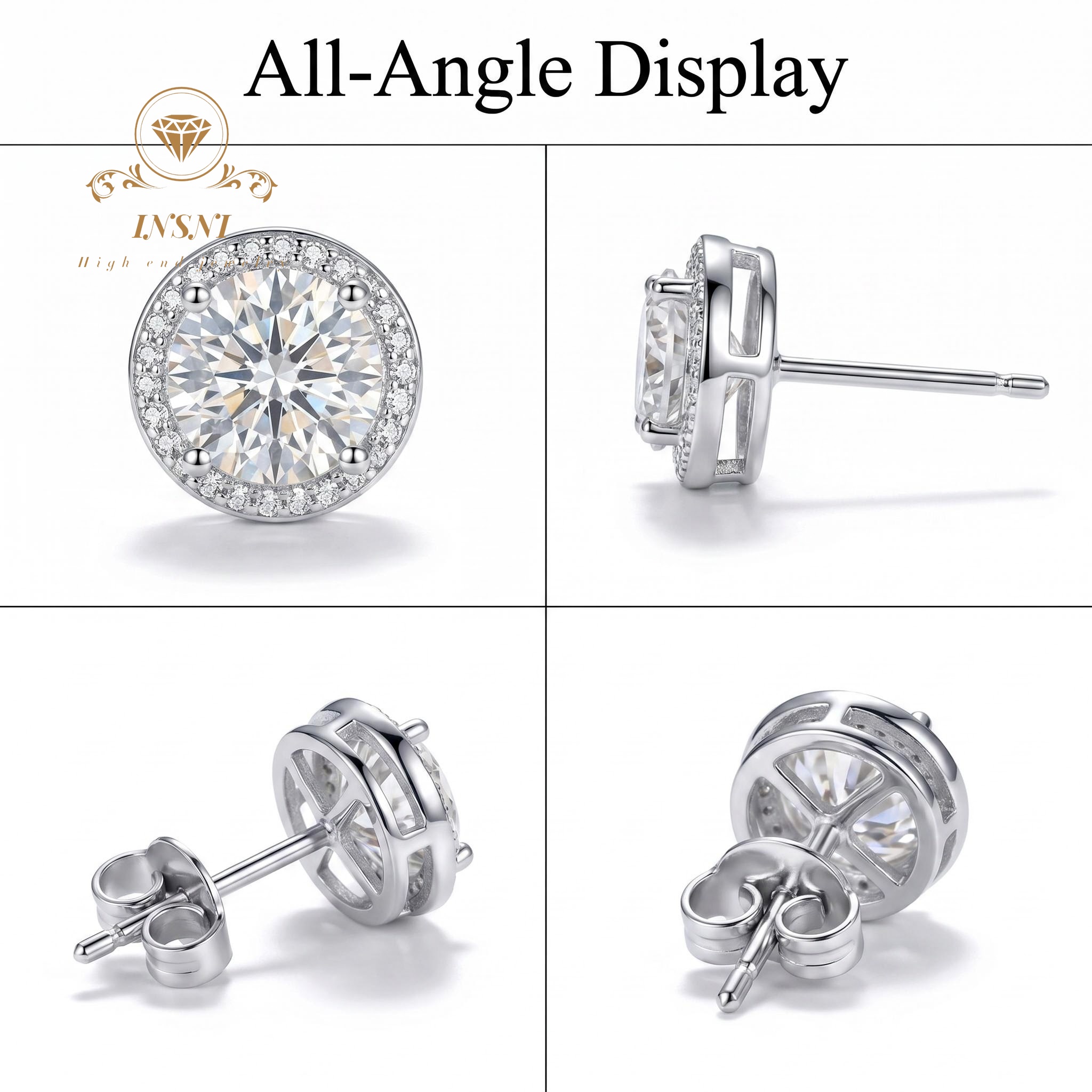 D-color Moissanite Sterling Si - Luxury Bags That Are Affordable recension och pris