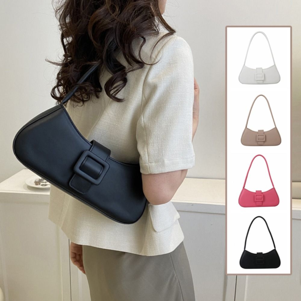 PU Leather Underarm bag Women  - Luxury Bags Korea recension och pris
