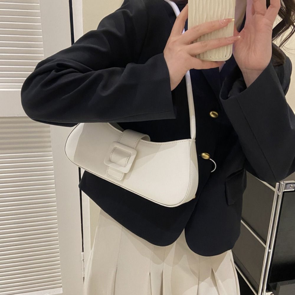 PU Leather Underarm bag Women  - Luxury Bags Korea recension och pris